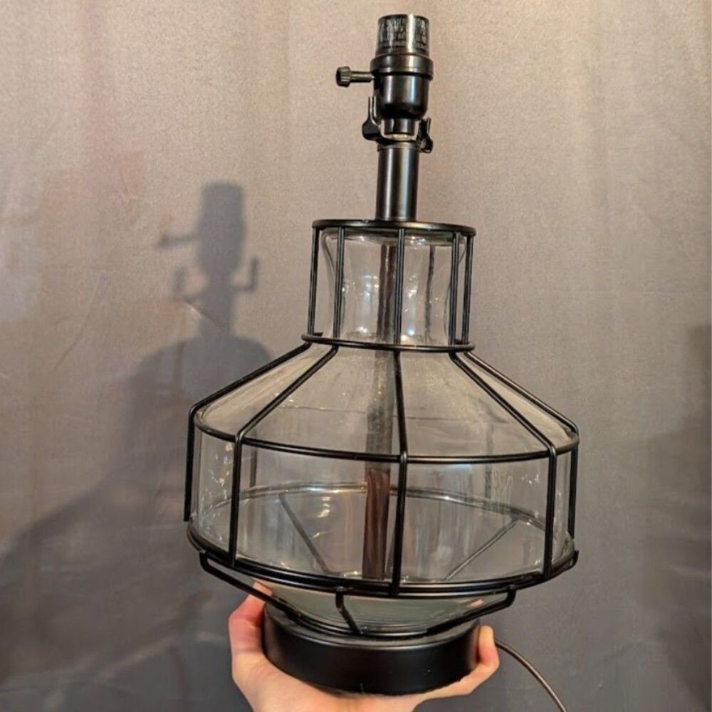 Rustic industrial lamp - Picture 1 of 2